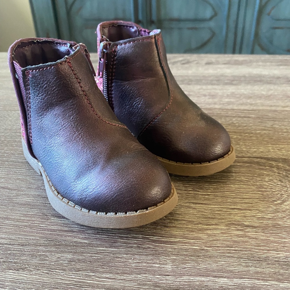 Toddler sparkly boots size 6